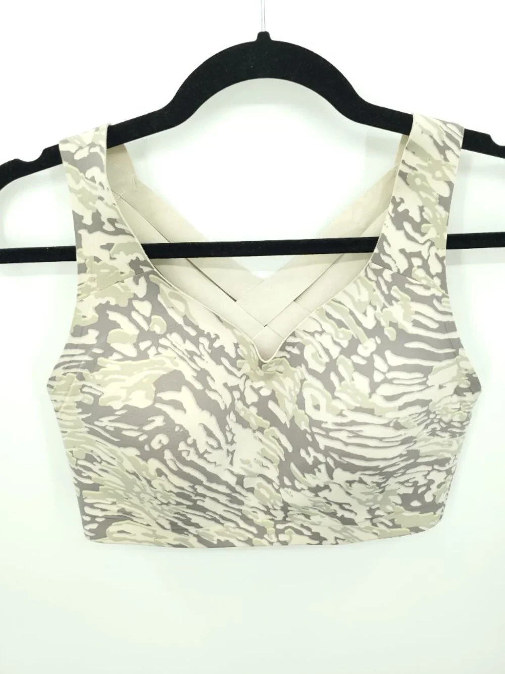 Lululemon Enlite Weave-Back Bra *High Support, A–DDD(E) Cups 34D Liquidize Camo
